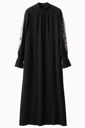 【ミューラル/MURRAL】 Petal sleeve lace ドレス人気、トレンドファッション・服の通販 founy(ファニー) ファッション Fashion レディースファッション Fashion for Women ワンピース Dresses フォーマル・パーティードレス・結婚式用ドレス Elegant & Casual Dresses チュニック Tunic Tops & Dresses 2025年 2025 2025-2026秋冬・A/W Autumn/Winter 2025–26 AW25–26 カッティング Cutting Detail ストレート Straight, Straight Cut チュニック Tunic, Long Top ドレス Dress, One-Piece レース Lace, Lace Fabric ロング Long, Long-Length A/W・秋冬 Autumn/Winter |ID:prp329100004630024