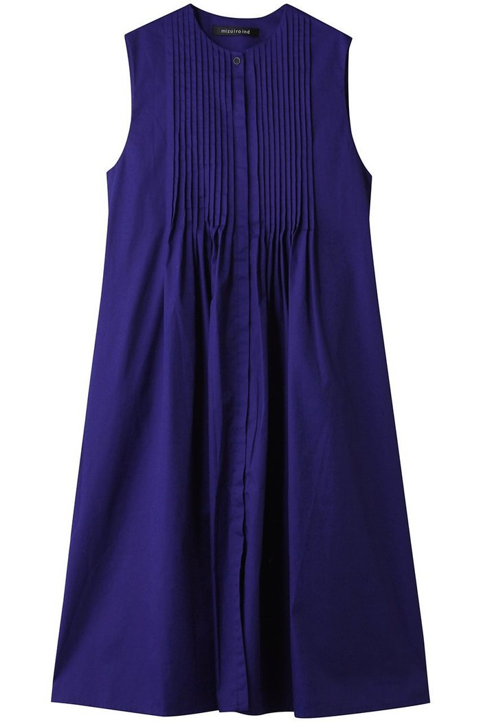 【ミズイロ インド/mizuiro ind】のクルーネックピンタックワンピース インテリア・キッズ・メンズ・レディースファッション・服の通販 founy(ファニー) https://founy.com/ ファッション Fashion レディースファッション Fashion for Women ワンピース Dresses チュニック Tunic Tops & Dresses おすすめ Recommended / Our Picks なめらか Smooth, Silky Texture チュニック Tunic, Long Top フェミニン Feminine, Girly ロング Long, Long-Length |ID: prp329100004630025 ipo3291000000035827336