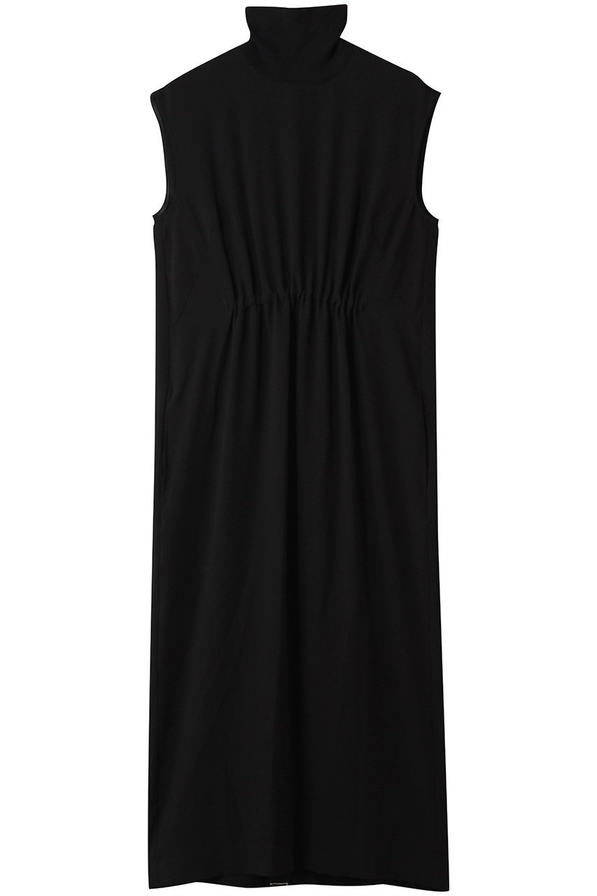 【ベイジ,/BEIGE,】のFLEUR(フルール)/ニットコンビハイネックノースリーブドレス 人気、トレンドファッション・服の通販 founy(ファニー) 　ファッション　Fashion　レディースファッション　Fashion for Women　ワンピース　Dresses　フォーマル・パーティードレス・結婚式用ドレス　Elegant & Casual Dresses　チュニック　Tunic Tops & Dresses　とろみ　Fluid, Flowy Fabric　アクセサリー　Fashion Accessories　ギャザー　Gathered, Ruffled　サンダル　Sandals, Summer Shoes　ストレッチ　Stretch, Stretchy Fabric　チュニック　Tunic, Long Top　ドレス　Dress, One-Piece　ノースリーブ　Sleeveless, No-Sleeve　ロング　Long, Long-Length　エレガント 上品　Elegant　人気　Popular, Best Seller　 other-1|ID: prp329100004630026 ipo3291000000035496376