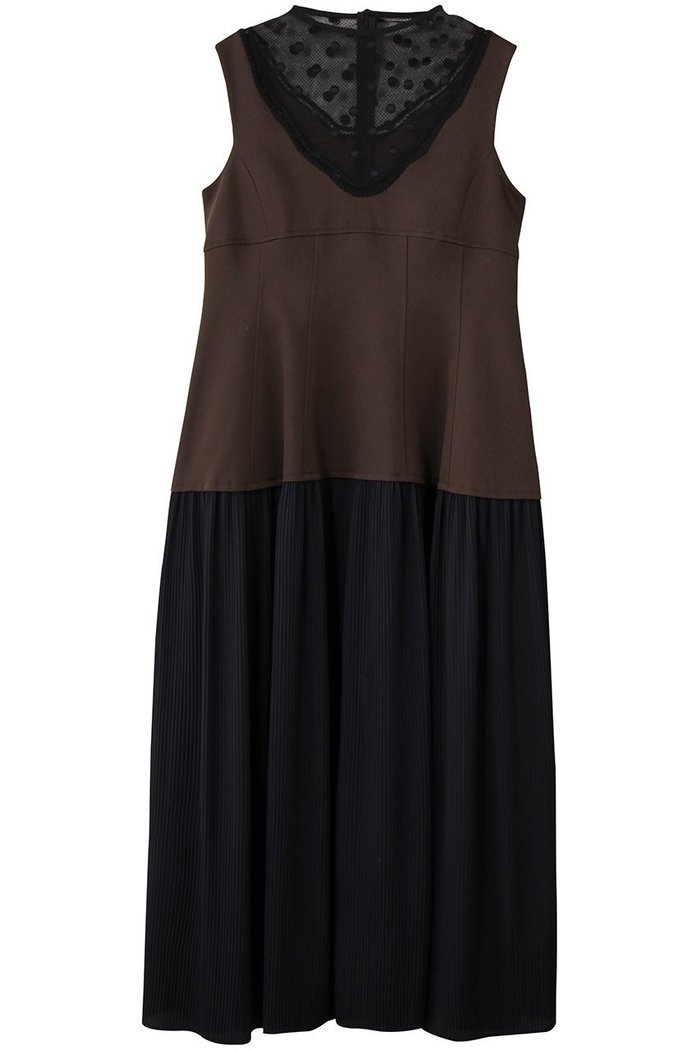 【ランバン オン ブルー/LANVIN en Bleu】のプリーツコンビマットサテンワンピース インテリア・キッズ・メンズ・レディースファッション・服の通販 founy(ファニー) https://founy.com/ ファッション Fashion レディースファッション Fashion for Women ワンピース Dresses チュニック Tunic Tops & Dresses コクーン Cocoon, Cocoon Silhouette サテン Satin, Glossy Fabric シェイプ Shape, Slim Fit シャドー Shadow, Subtle Pattern ストライプ Stripe, Striped Pattern ストレッチ Stretch, Stretchy Fabric チュニック Tunic, Long Top チュール Tulip, Tulip Motif ドッキング Docking, Mixed Material ドレス Dress, One-Piece ファブリック Fabric, Textile フォルム Silhouette, Form プリーツ Pleats, Pleated ミックス Mix, Mixed Style ロング Long, Long-Length 再入荷 Restock / Back in Stock |ID: prp329100004630028 ipo3291000000036225951