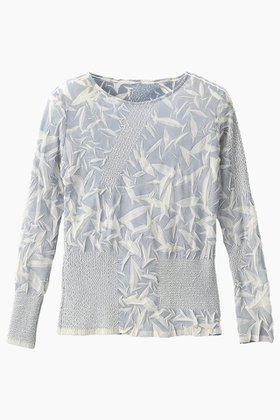 【ミューラル/MURRAL】 Crumpled トップス人気、トレンドファッション・服の通販 founy(ファニー) ファッション Fashion レディースファッション Fashion for Women トップス・カットソー Cut & Sew Tops シャツ・ブラウス・オフィスカジュアル Elegant Blouses & Button-Ups 2025年 2025 2025-2026秋冬・A/W Autumn/Winter 2025–26 AW25–26 エレガント 上品 Elegant コレクション Collection, Seasonal Line スリーブ Sleeve, Long Sleeve / Short Sleeve プリント Print, Printed Pattern プリーツ Pleats, Pleated ランダム Random, Irregular リラックス Relax, Relaxed Fit ロング Long, Long-Length A/W・秋冬 Autumn/Winter |ID:prp329100004630030