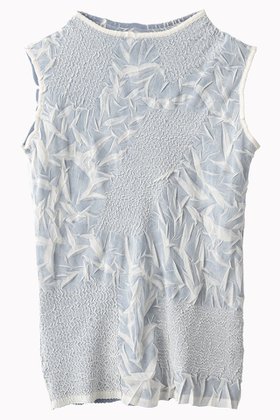 【ミューラル/MURRAL】 Crumpled ノースリーブトップス人気、トレンドファッション・服の通販 founy(ファニー) ファッション Fashion レディースファッション Fashion for Women トップス・カットソー Cut & Sew Tops キャミソール&ノースリーブ Camisoles & Sleeveless Tops シャツ・ブラウス・オフィスカジュアル Elegant Blouses & Button-Ups 2025年 2025 2025-2026秋冬・A/W Autumn/Winter 2025–26 AW25–26 エレガント 上品 Elegant コレクション Collection, Seasonal Line ノースリーブ Sleeveless, No-Sleeve プリント Print, Printed Pattern プリーツ Pleats, Pleated ランダム Random, Irregular A/W・秋冬 Autumn/Winter |ID:prp329100004630032