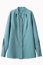 【ミューラル/MURRAL】のクロスカット シャツ グリーン|ID: prp329100004630033 ipo3291000000036225973