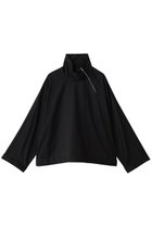 【ミズイロ インド/mizuiro ind】のzip high neck collar P/O プルオーバー black|ID:prp329100004630038