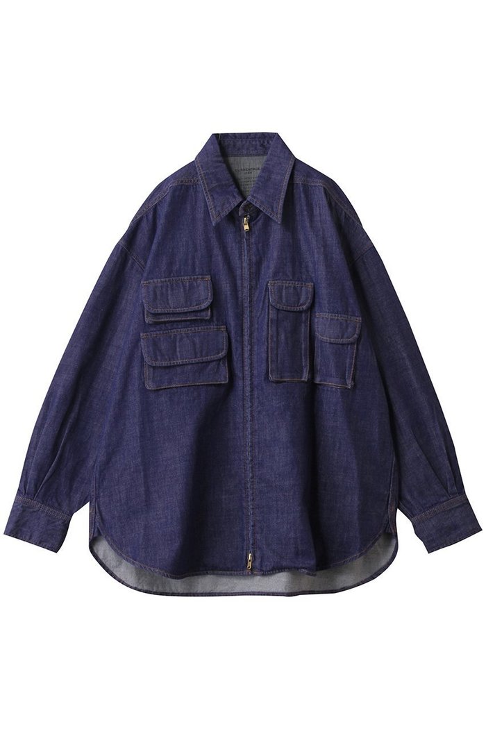 【マルティニーク/martinique】の【CURRENTAGE】Fishing ブラウス インテリア・キッズ・メンズ・レディースファッション・服の通販 founy(ファニー) https://founy.com/ ファッション Fashion レディースファッション Fashion for Women トップス・カットソー Cut & Sew Tops シャツ・ブラウス・オフィスカジュアル Elegant Blouses & Button-Ups 2025年 2025 2025-2026秋冬・A/W Autumn/Winter 2025–26 AW25–26 シンプル Simple, Minimal スリーブ Sleeve, Long Sleeve / Short Sleeve ポケット Pocket, Pocket Detail ロング Long, Long-Length 定番 Standard, Basic Item A/W・秋冬 Autumn/Winter |ID: prp329100004630041 ipo3291000000033298587