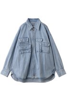 【マルティニーク/martinique】の【CURRENTAGE】Fishing ブラウス インディゴサックス|ID: prp329100004630041 ipo3291000000036063623