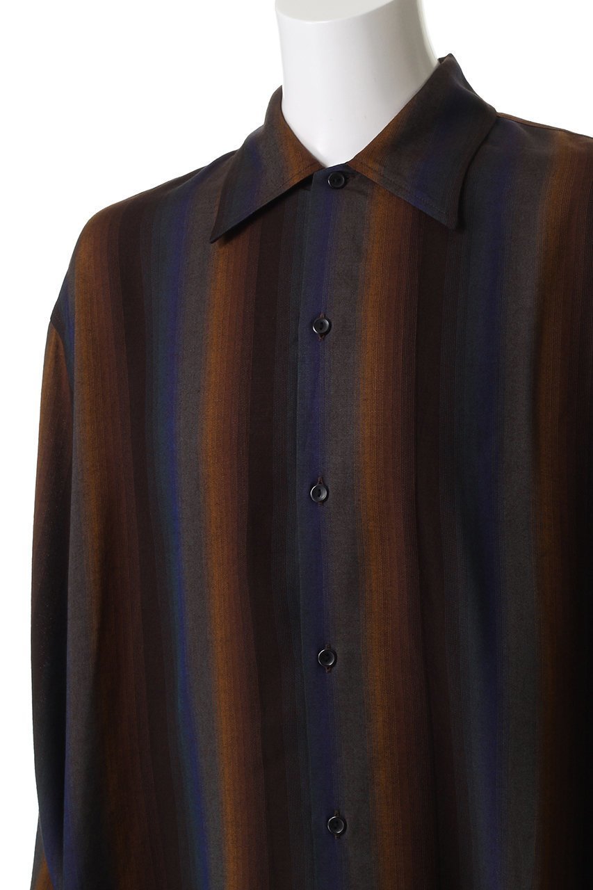 【セブン バイ セブン/SEVEN BY SEVEN / MEN】の【MEN】ルーズ シャツ 人気、トレンドファッション・服の通販 founy(ファニー) 　ファッション　Fashion　メンズファッション　Fashion for Men　2025年　2025　2025-2026秋冬・A/W　Autumn/Winter 2025–26 AW25–26　グラデーション　Gradient, Ombre　ストライプ　Stripe, Striped Pattern　スリーブ　Sleeve, Long Sleeve / Short Sleeve　ボトム　Bottoms, Lower Wear　ルーズ　Loose, Oversized　ロング　Long, Long-Length　エレガント 上品　Elegant　A/W・秋冬　Autumn/Winter　other-5|ID: prp329100004630042 ipo3291000000033298602