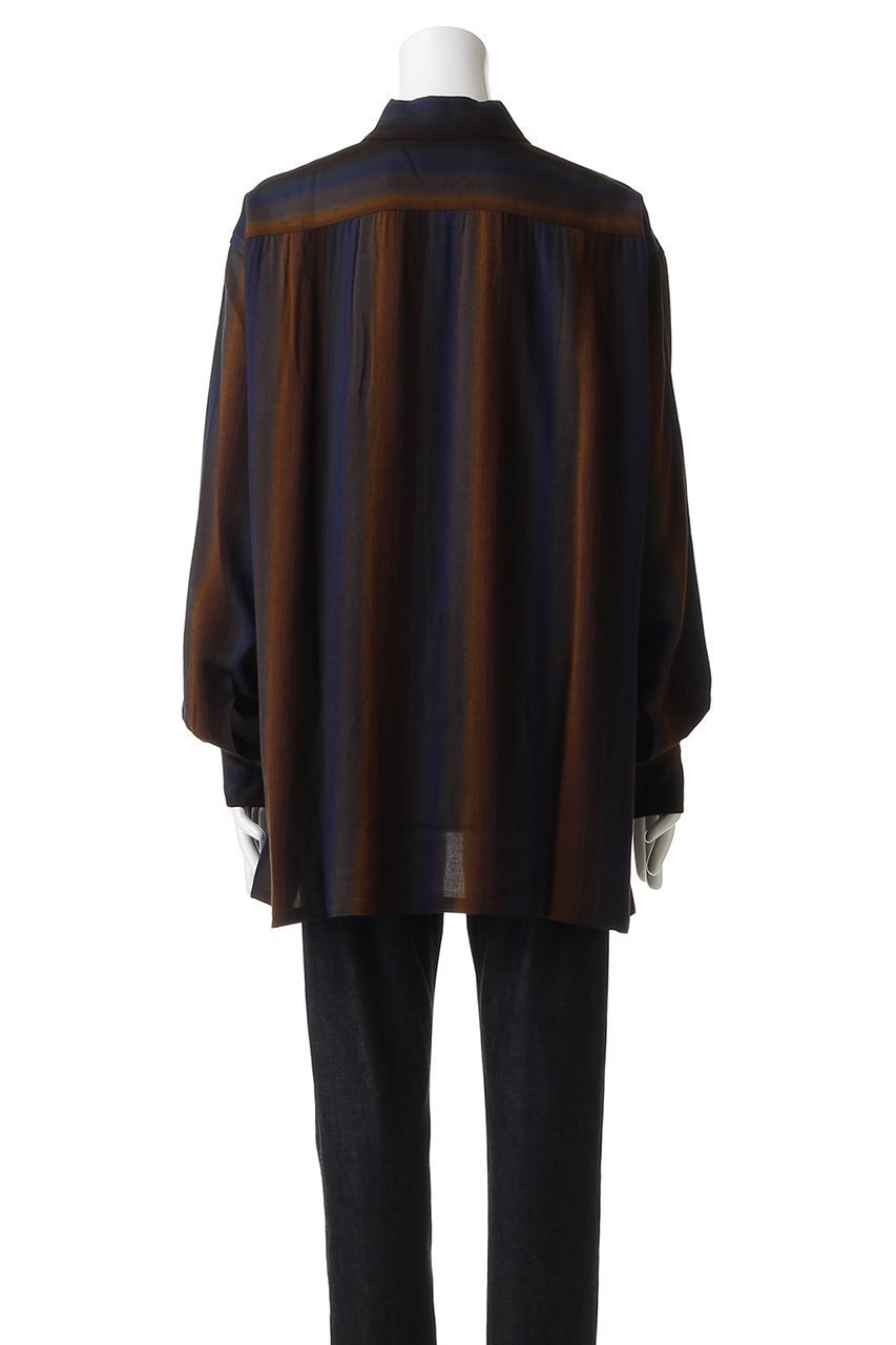 【セブン バイ セブン/SEVEN BY SEVEN / MEN】の【MEN】ルーズ シャツ 人気、トレンドファッション・服の通販 founy(ファニー) 　ファッション　Fashion　メンズファッション　Fashion for Men　グラデーション　Gradient, Ombre　ストライプ　Stripe, Striped Pattern　スリーブ　Sleeve, Long Sleeve / Short Sleeve　ボトム　Bottoms, Lower Wear　ルーズ　Loose, Oversized　ロング　Long, Long-Length　エレガント 上品　Elegant　other-4|ID: prp329100004630042 ipo3291000000035827394