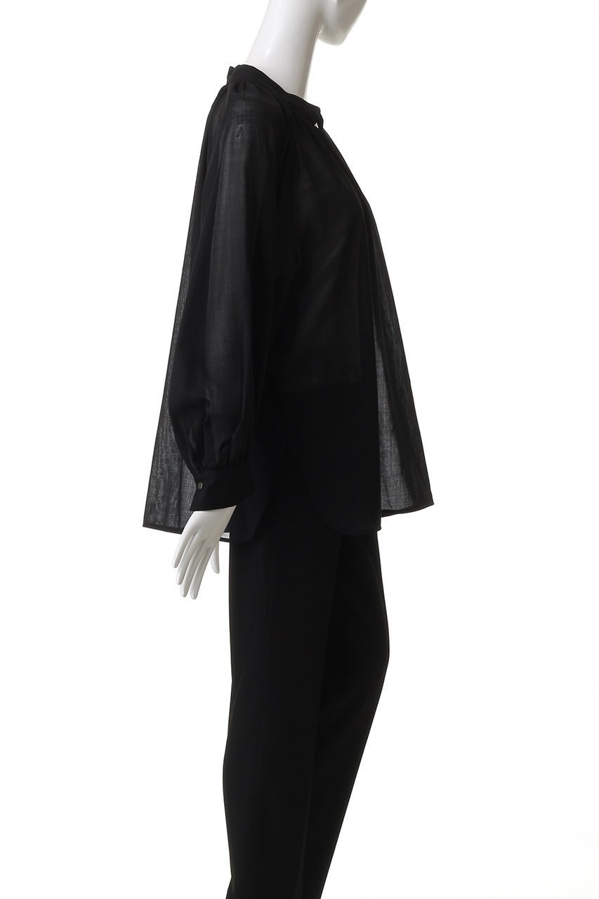 【ベイジ,/BEIGE,】のMOYE(モイエ)/シアーウールパフスリーブブラウス 人気、トレンドファッション・服の通販 founy(ファニー) 　ファッション　Fashion　レディースファッション　Fashion for Women　トップス・カットソー　Cut & Sew Tops　シャツ・ブラウス・オフィスカジュアル　Elegant Blouses & Button-Ups　スリーブ　Sleeve, Long Sleeve / Short Sleeve　ロング　Long, Long-Length　other-3|ID: prp329100004630044 ipo3291000000035688008