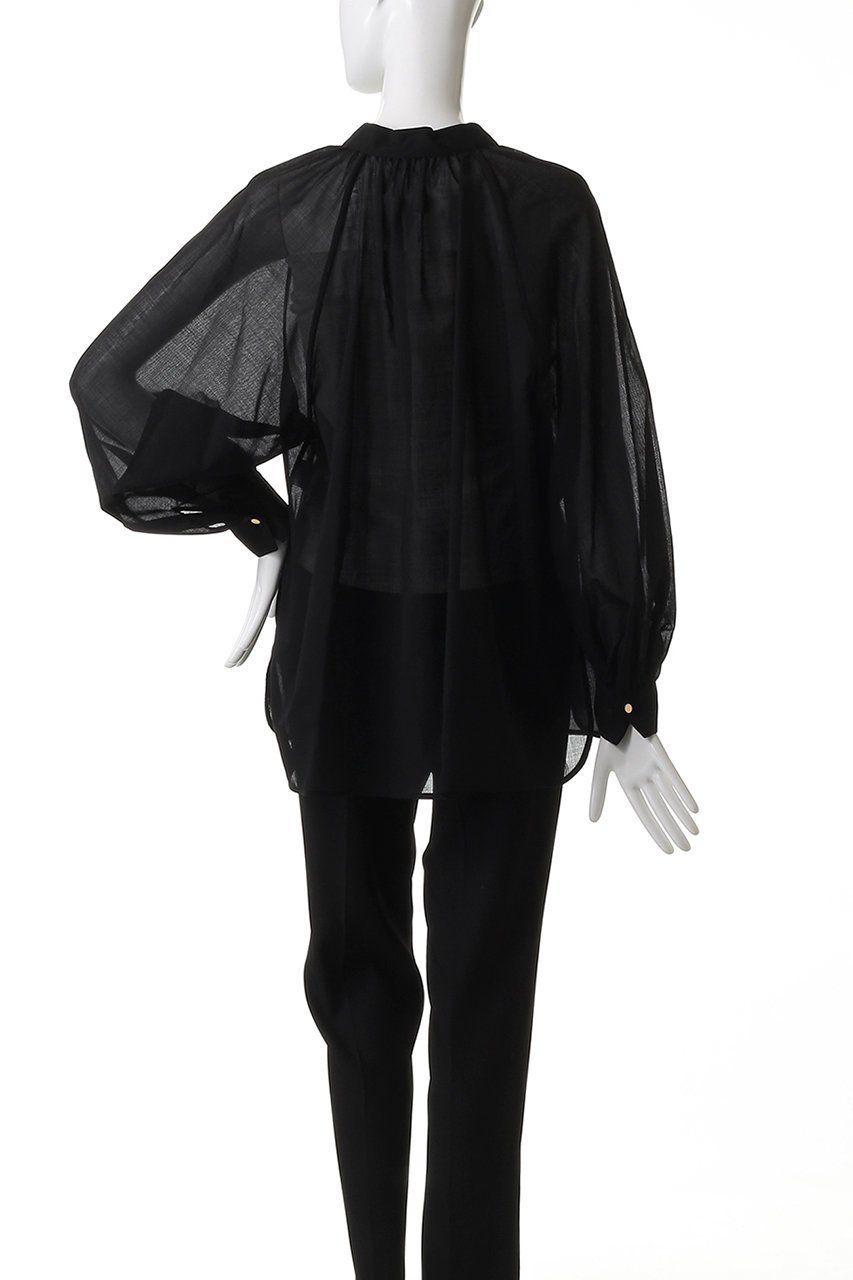 【ベイジ,/BEIGE,】のMOYE(モイエ)/シアーウールパフスリーブブラウス 人気、トレンドファッション・服の通販 founy(ファニー) 　ファッション　Fashion　レディースファッション　Fashion for Women　トップス・カットソー　Cut & Sew Tops　シャツ・ブラウス・オフィスカジュアル　Elegant Blouses & Button-Ups　スリーブ　Sleeve, Long Sleeve / Short Sleeve　ロング　Long, Long-Length　other-4|ID: prp329100004630044 ipo3291000000035688009