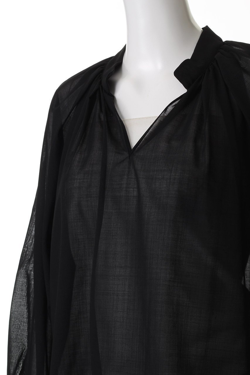 【ベイジ,/BEIGE,】のMOYE(モイエ)/シアーウールパフスリーブブラウス 人気、トレンドファッション・服の通販 founy(ファニー) 　ファッション　Fashion　レディースファッション　Fashion for Women　トップス・カットソー　Cut & Sew Tops　シャツ・ブラウス・オフィスカジュアル　Elegant Blouses & Button-Ups　スリーブ　Sleeve, Long Sleeve / Short Sleeve　ロング　Long, Long-Length　other-5|ID: prp329100004630044 ipo3291000000035688010