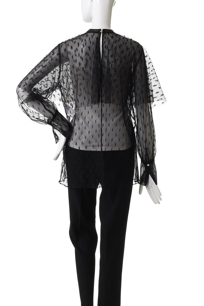 【ベイジ,/BEIGE,】のCLOVIS(クロービズ)/ケープデザイン総レースブラウス 人気、トレンドファッション・服の通販 founy(ファニー) 　ファッション　Fashion　レディースファッション　Fashion for Women　トップス・カットソー　Cut & Sew Tops　シャツ・ブラウス・オフィスカジュアル　Elegant Blouses & Button-Ups　オケージョン　Occasion Wear　スタンド　Stand Collar, Upright Stand　スリーブ　Sleeve, Long Sleeve / Short Sleeve　デニム　Denim, Jeans Material　レース　Lace, Lace Fabric　ロマンティック　Romantic, Feminine Style　ロング　Long, Long-Length　other-4|ID: prp329100004630046 ipo3291000000035376042