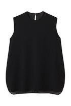 【ベイジ,/BEIGE,】のFLEUR(フルール)/バックシアーノーカラーブラウス Black|ID: prp329100004630048 ipo3291000000035965480