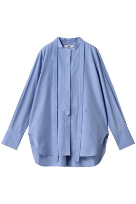 【エブール/ebure】 エッセンシャルコットン バンドカラーシャツ人気、トレンドファッション・服の通販 founy(ファニー) ファッション Fashion レディースファッション Fashion for Women トップス・カットソー Cut & Sew Tops シャツ・ブラウス・オフィスカジュアル Elegant Blouses & Button-Ups インナー Innerwear ジャケット Jacket, Outerwear スリーブ Sleeve, Long Sleeve / Short Sleeve デニム Denim, Jeans Material ドレス Dress, One-Piece ロング Long, Long-Length |ID:prp329100004630051