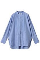 【エブール/ebure】のエッセンシャルコットン バンドカラーシャツ ライトブルー|ID: prp329100004630051 ipo3291000000036226011
