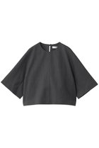 【エブール/ebure】のライトシャンブレーウール Tブラウス チャコールグレー|ID:prp329100004630054