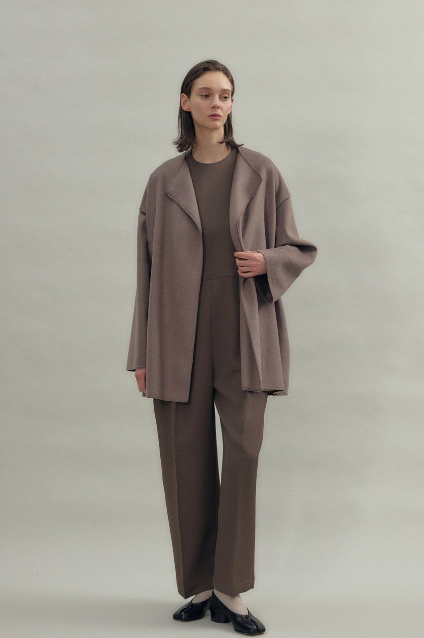 【フローレント/FLORENT】のドロップショルダー ライトアウター 人気、トレンドファッション・服の通販 founy(ファニー) ファッション Fashion レディースファッション Fashion for Women アウター Coat / Outerwear Collection コート・ロングコート・ピーコート Long Coats, Peacoats & More なめらか Smooth, Silky Texture ショルダー Shoulder, Shoulder Strap ショート Short, Short Length ドロップ Drop Shoulder, Dropped Style ワイド Wide, Wide Fit エレガント 上品 Elegant 秋 Autumn other-6|ID: prp329100004630055 ipo3291000000035827424