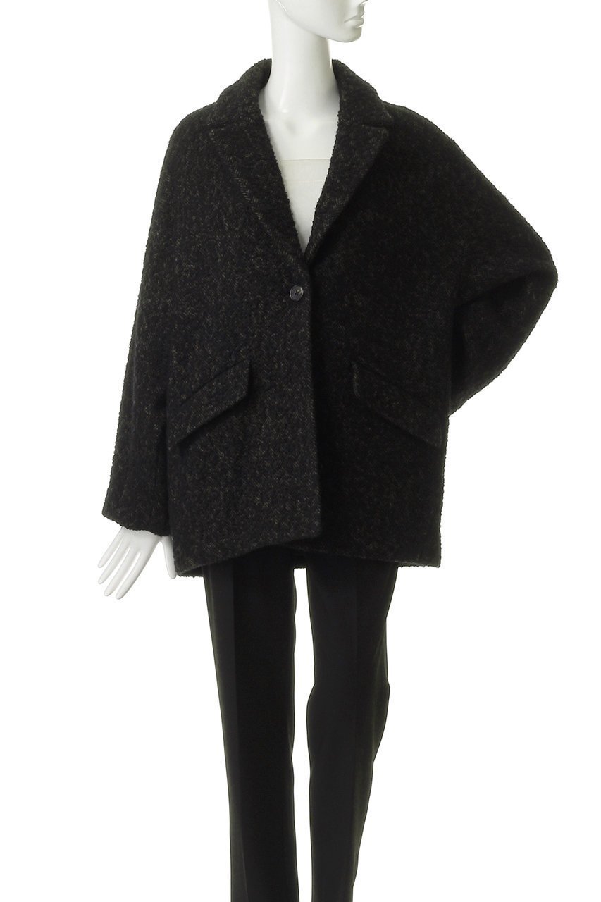 【ティッカ/TICCA】のミックスツイードジャケコート 人気、トレンドファッション・服の通販 founy(ファニー) 　ファッション　Fashion　レディースファッション　Fashion for Women　アウター　Coat / Outerwear Collection　コート・ロングコート・ピーコート　Long Coats, Peacoats & More　カッティング　Cutting Detail　クラシカル　Classical, Vintage-Inspired　ショート　Short, Short Length　ツイード　Twill, Twill Weave　パターン　Pattern, Design Print　フォルム　Silhouette, Form　エレガント 上品　Elegant　other-2|ID: prp329100004630057 ipo3291000000035723318