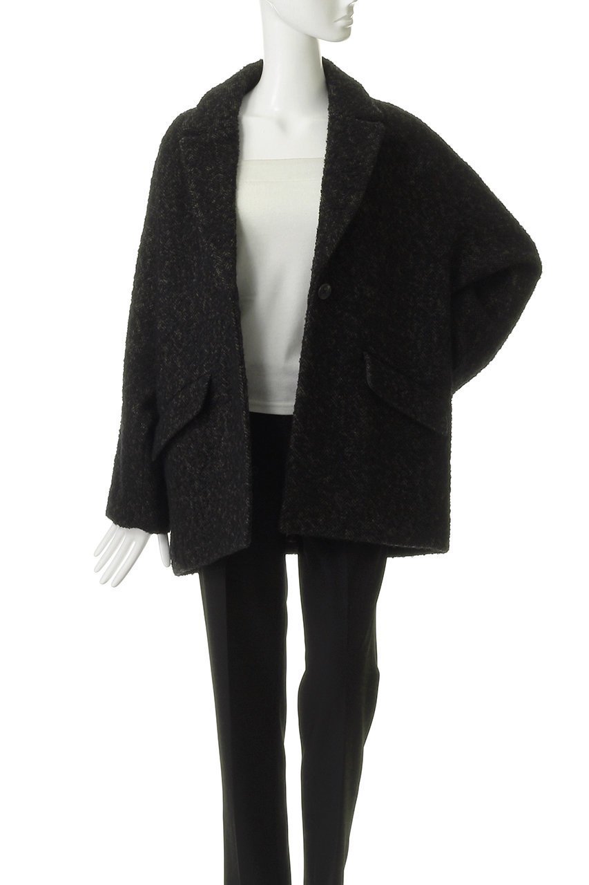 【ティッカ/TICCA】のミックスツイードジャケコート 人気、トレンドファッション・服の通販 founy(ファニー) 　ファッション　Fashion　レディースファッション　Fashion for Women　アウター　Coat / Outerwear Collection　コート・ロングコート・ピーコート　Long Coats, Peacoats & More　カッティング　Cutting Detail　クラシカル　Classical, Vintage-Inspired　ショート　Short, Short Length　ツイード　Twill, Twill Weave　パターン　Pattern, Design Print　フォルム　Silhouette, Form　エレガント 上品　Elegant　other-7|ID: prp329100004630057 ipo3291000000035723327