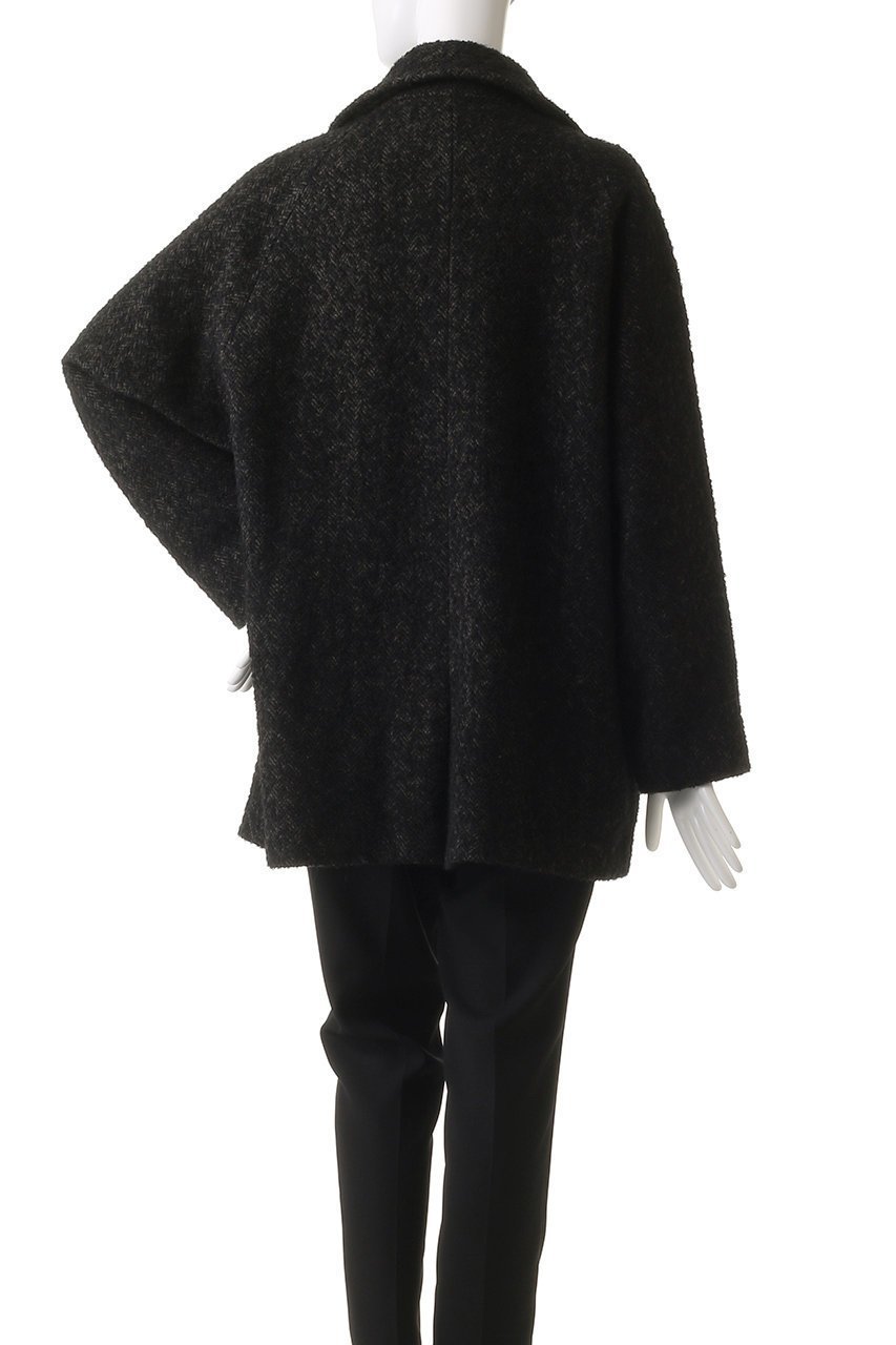 【ティッカ/TICCA】の【8/8 0:00販売開始】ミックスツイードピーコート 人気、トレンドファッション・服の通販 founy(ファニー) 　ファッション　Fashion　レディースファッション　Fashion for Women　アウター　Coat / Outerwear Collection　コート・ロングコート・ピーコート　Long Coats, Peacoats & More　2025年　2025　2025-2026秋冬・A/W　Autumn/Winter 2025–26 AW25–26　クラシカル　Classical, Vintage-Inspired　ショート　Short, Short Length　ツイード　Twill, Twill Weave　ハーフ　Half, Half-Length　バランス　Balance, Style Balance　ポケット　Pocket, Pocket Detail　エレガント 上品　Elegant　人気　Popular, Best Seller　A/W・秋冬　Autumn/Winter　other-4|ID: prp329100004630058 ipo3291000000033298736