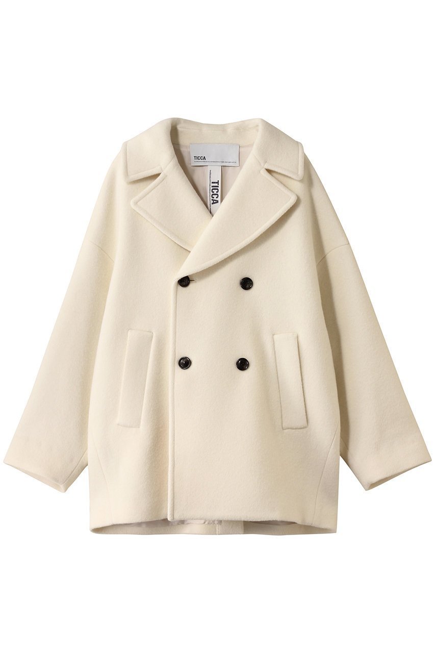 【ティッカ/TICCA】の【8/8 0:00販売開始】ピーコート 人気、トレンドファッション・服の通販 founy(ファニー) 　ファッション　Fashion　レディースファッション　Fashion for Women　アウター　Coat / Outerwear Collection　コート・ロングコート・ピーコート　Long Coats, Peacoats & More　2025年　2025　2025-2026秋冬・A/W　Autumn/Winter 2025–26 AW25–26　ショート　Short, Short Length　ハーフ　Half, Half-Length　バランス　Balance, Style Balance　ポケット　Pocket, Pocket Detail　人気　Popular, Best Seller　定番　Standard, Basic Item　A/W・秋冬　Autumn/Winter　 other-1|ID: prp329100004630059 ipo3291000000033298741