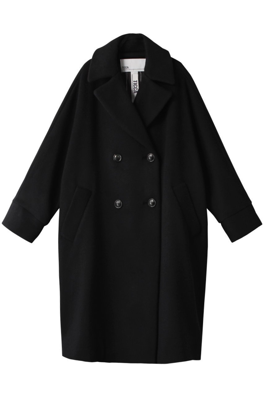 【ティッカ/TICCA】の【8/8 0:00販売開始】テントコート インテリア・キッズ・メンズ・レディースファッション・服の通販 founy(ファニー) 　ファッション　Fashion　レディースファッション　Fashion for Women　アウター　Coat / Outerwear Collection　コート・ロングコート・ピーコート　Long Coats, Peacoats & More　2025年　2025　2025-2026秋冬・A/W　Autumn/Winter 2025–26 AW25–26　ロング　Long, Long-Length　定番　Standard, Basic Item　A/W・秋冬　Autumn/Winter　ブラック|ID: prp329100004630061 ipo3291000000033298769