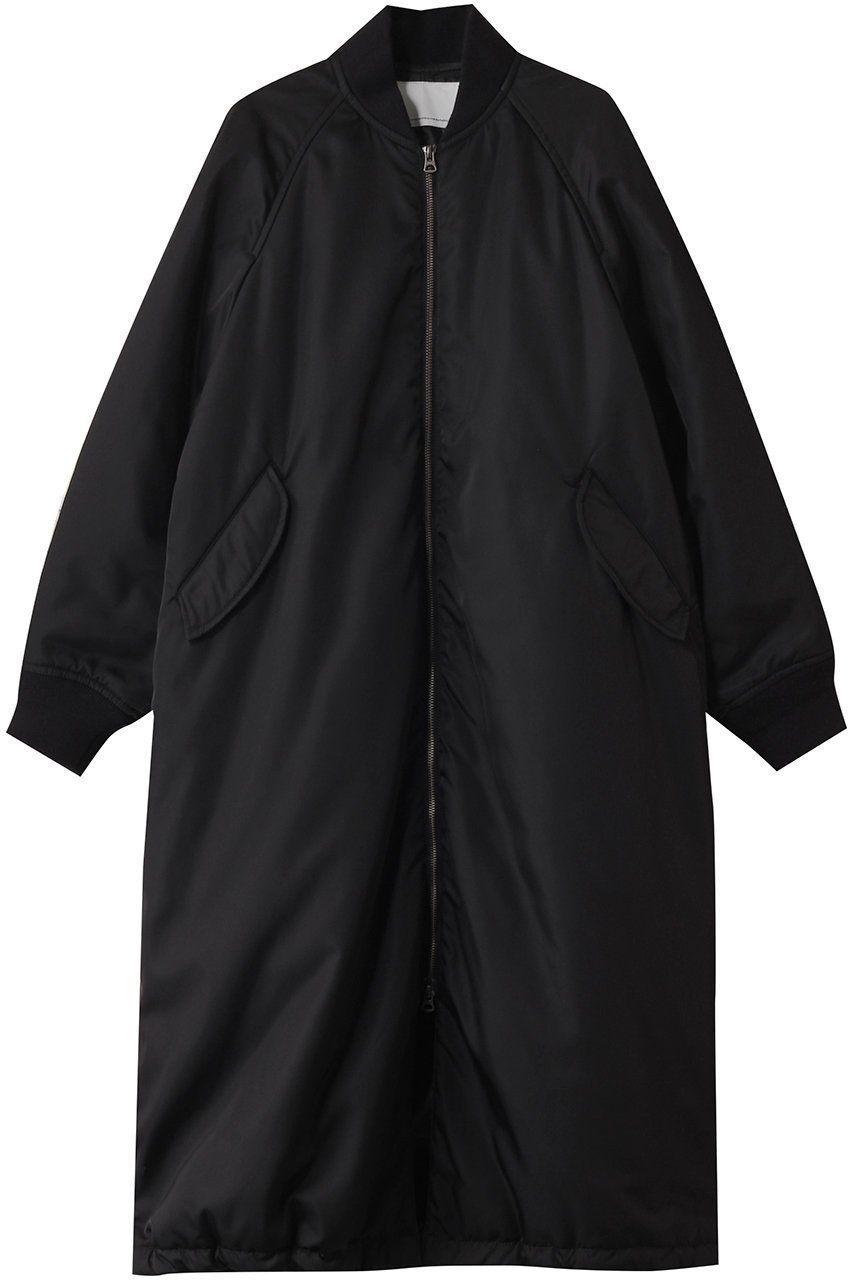 【ティッカ/TICCA】の【8/8 0:00販売開始】ロングMA-1 インテリア・キッズ・メンズ・レディースファッション・服の通販 founy(ファニー) 　ファッション　Fashion　レディースファッション　Fashion for Women　アウター　Coat / Outerwear Collection　コート・ロングコート・ピーコート　Long Coats, Peacoats & More　MA-1ジャケット　MA-1 Bomber Jackets / Flight Jackets　2025年　2025　2025-2026秋冬・A/W　Autumn/Winter 2025–26 AW25–26　ギャザー　Gathered, Ruffled　コクーン　Cocoon, Cocoon Silhouette　バランス　Balance, Style Balance　ブルゾン　Blouson, Bomber Jacket　ミリタリー　Military, Army Style　ロング　Long, Long-Length　エレガント 上品　Elegant　定番　Standard, Basic Item　A/W・秋冬　Autumn/Winter　ブラック|ID: prp329100004630062 ipo3291000000033298780