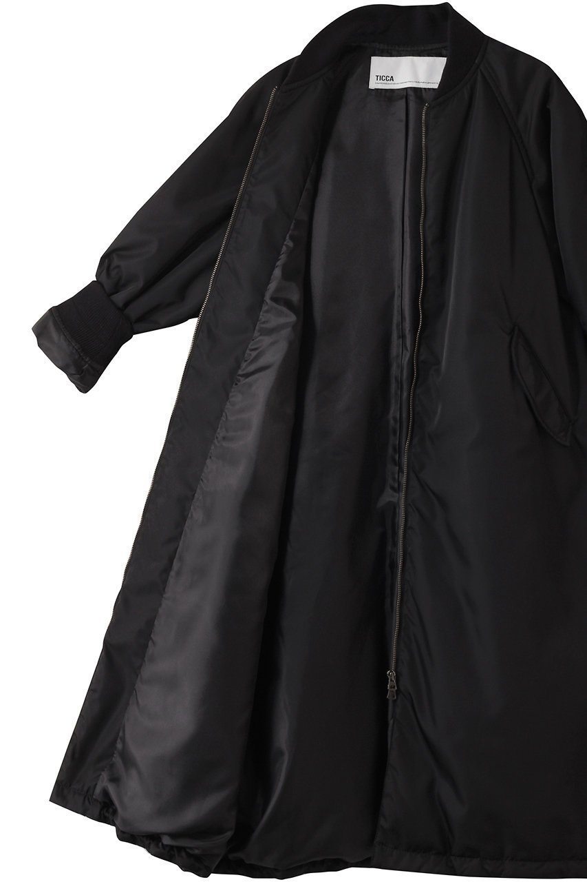 【ティッカ/TICCA】の【8/8 0:00販売開始】ロングMA-1 人気、トレンドファッション・服の通販 founy(ファニー) 　ファッション　Fashion　レディースファッション　Fashion for Women　アウター　Coat / Outerwear Collection　コート・ロングコート・ピーコート　Long Coats, Peacoats & More　MA-1ジャケット　MA-1 Bomber Jackets / Flight Jackets　2025年　2025　2025-2026秋冬・A/W　Autumn/Winter 2025–26 AW25–26　ギャザー　Gathered, Ruffled　コクーン　Cocoon, Cocoon Silhouette　バランス　Balance, Style Balance　ブルゾン　Blouson, Bomber Jacket　ミリタリー　Military, Army Style　ロング　Long, Long-Length　エレガント 上品　Elegant　定番　Standard, Basic Item　A/W・秋冬　Autumn/Winter　other-6|ID: prp329100004630062 ipo3291000000033298785