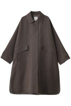 【エブール/ebure】のライトウールリバー ステンカラーコート ブラウン|ID: prp329100004630063 ipo3291000000035651393