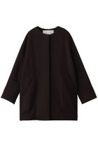 【ティッカ/TICCA】の【8/8 0:00販売開始】ノーカラーテントコート ブラウン|ID:prp329100004630065