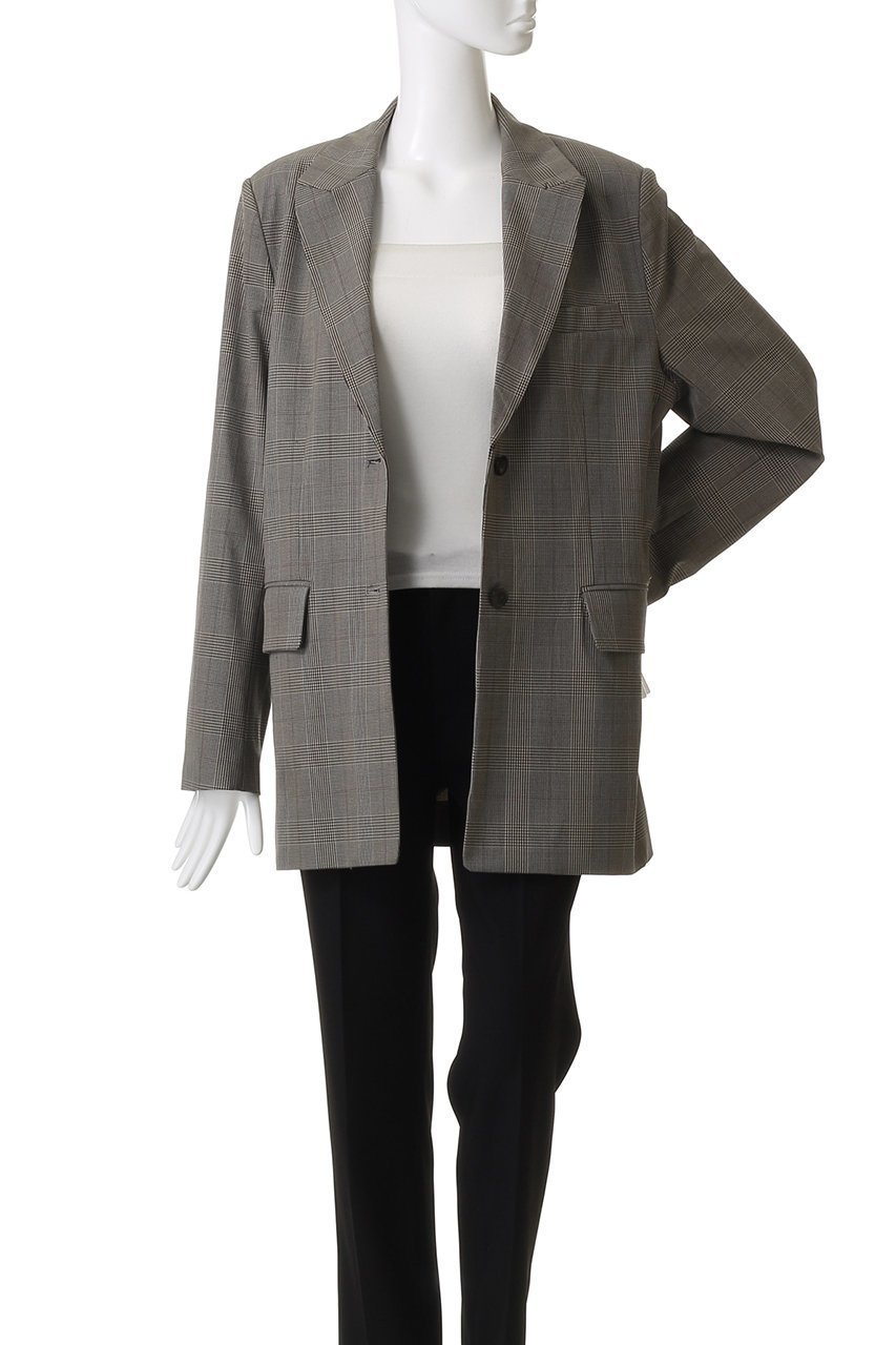 【ガリャルダガランテ/GALLARDAGALANTE】のダディージャケット 人気、トレンドファッション・服の通販 founy(ファニー) 　ファッション　Fashion　レディースファッション　Fashion for Women　アウター　Coat / Outerwear Collection　レディースジャケット・軽アウター　Jackets　おすすめ　Recommended / Our Picks　クラシカル　Classical, Vintage-Inspired　ジャケット　Jacket, Outerwear　タイトスカート　Pencil Skirt, Tight Skirt　チェック　Check, Plaid, Tartan　マニッシュ　Mannish, Boyish　ミックス　Mix, Mixed Style　エレガント 上品　Elegant　再入荷　Restock / Back in Stock　other-7|ID: prp329100004630066 ipo3291000000035496446