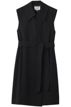 【ベイジ,/BEIGE,】のFLEUR(フルール)/ラップデザインロングジレ Black|ID:prp329100004630069