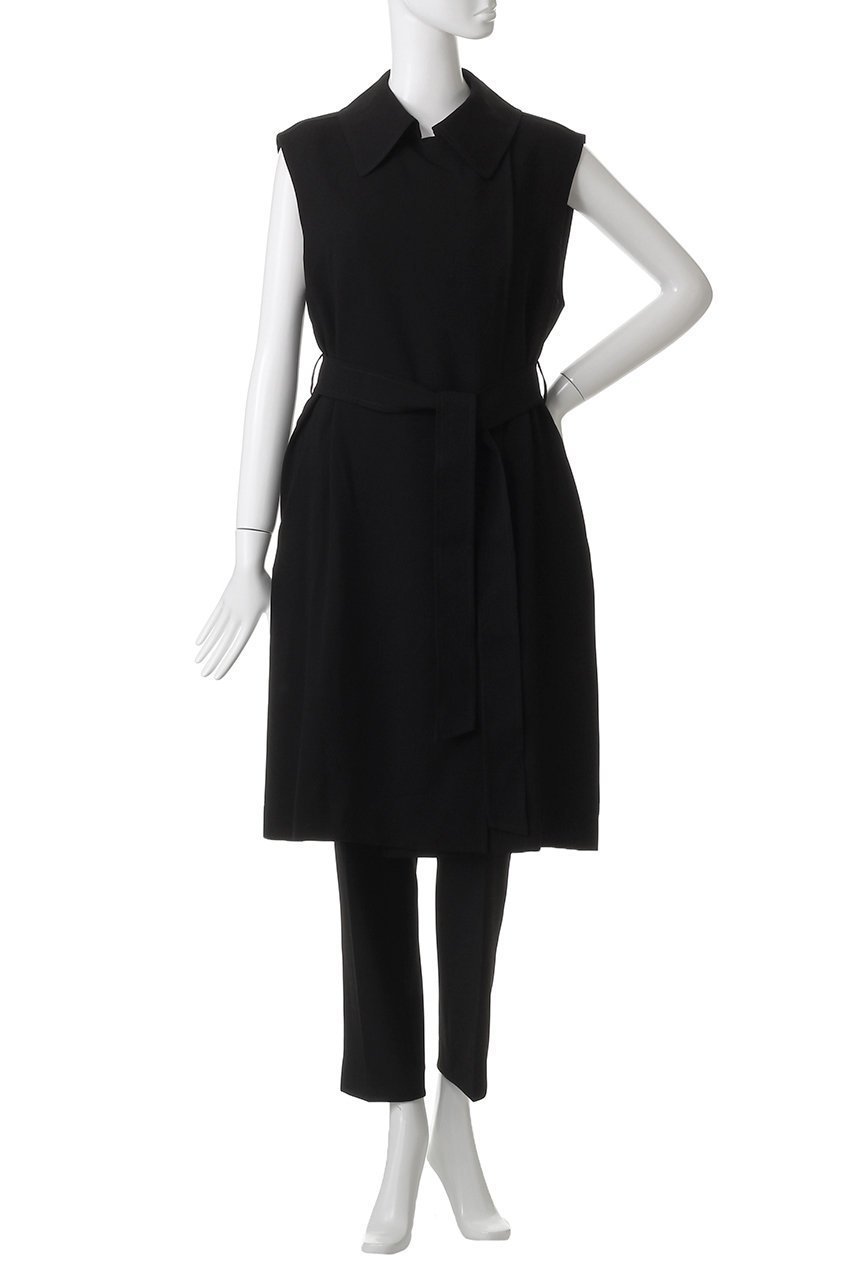 【ベイジ,/BEIGE,】のFLEUR(フルール)/ラップデザインロングジレ 人気、トレンドファッション・服の通販 founy(ファニー) 　ファッション　Fashion　レディースファッション　Fashion for Women　アウター　Coat / Outerwear Collection　レディースジャケット・軽アウター　Jackets　とろみ　Fluid, Flowy Fabric　なめらか　Smooth, Silky Texture　ジャケット　Jacket, Outerwear　トレンチ　Trench, Trench Coat　ドレープ　Drape, Draping Fabric　ベスト　Vest, Waistcoat　ラップ　Wrap, Wrap Design　other-2|ID: prp329100004630069 ipo3291000000035496450