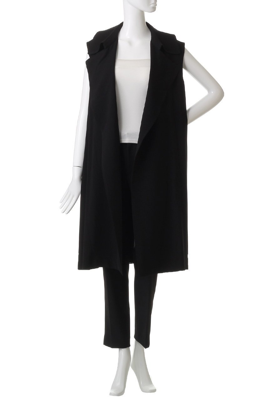 【ベイジ,/BEIGE,】のFLEUR(フルール)/ラップデザインロングジレ 人気、トレンドファッション・服の通販 founy(ファニー) 　ファッション　Fashion　レディースファッション　Fashion for Women　アウター　Coat / Outerwear Collection　レディースジャケット・軽アウター　Jackets　とろみ　Fluid, Flowy Fabric　なめらか　Smooth, Silky Texture　ジャケット　Jacket, Outerwear　トレンチ　Trench, Trench Coat　ドレープ　Drape, Draping Fabric　ベスト　Vest, Waistcoat　ラップ　Wrap, Wrap Design　other-7|ID: prp329100004630069 ipo3291000000035496458