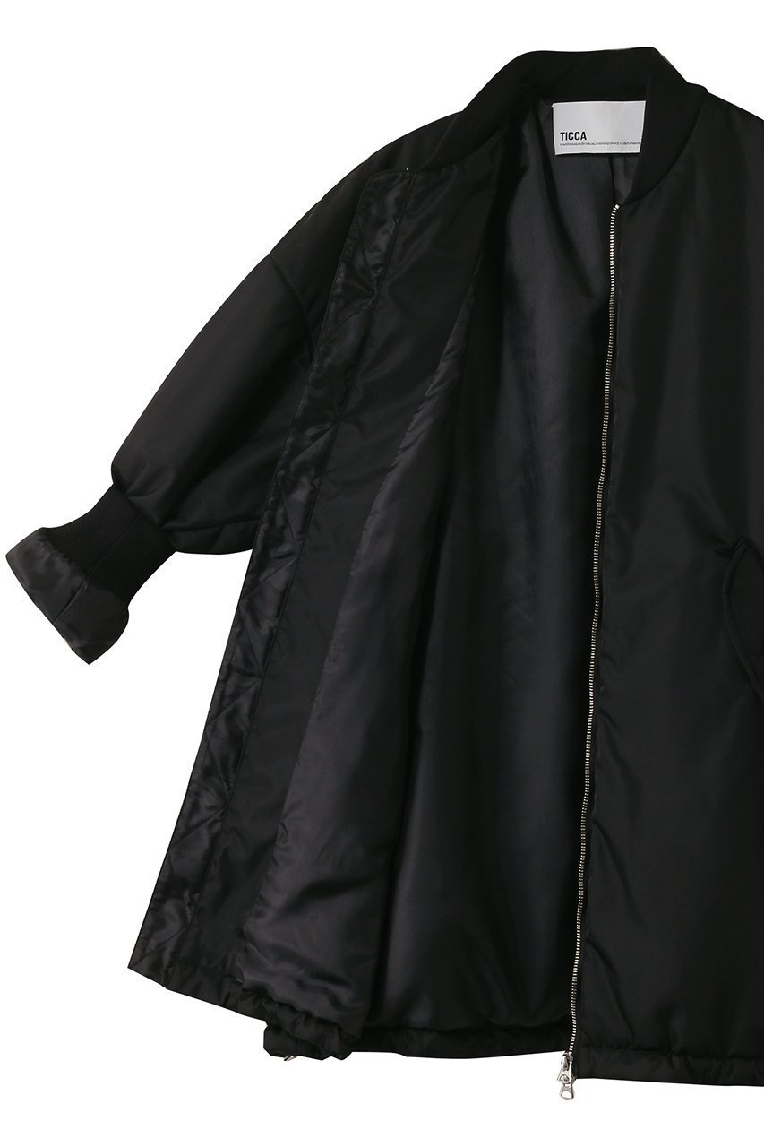 【ティッカ/TICCA】の【8/8 0:00販売開始】ミドルMA-1 人気、トレンドファッション・服の通販 founy(ファニー) 　ファッション　Fashion　レディースファッション　Fashion for Women　アウター　Coat / Outerwear Collection　レディースジャケット・軽アウター　Jackets　ブルゾンジャケット・スポーティアウター　Blouson Jackets　MA-1ジャケット　MA-1 Bomber Jackets / Flight Jackets　ギャザー　Gathered, Ruffled　コクーン　Cocoon, Cocoon Silhouette　ジャケット　Jacket, Outerwear　チュニック　Tunic, Long Top　定番　Standard, Basic Item　人気　Popular, Best Seller　バランス　Balance, Style Balance　ブルゾン　Blouson, Bomber Jacket　ミドル　Middle Length, Mid Height　ミリタリー　Military, Army Style　A/W・秋冬　Autumn/Winter　エレガント 上品　Elegant　2025年　2025　2025-2026秋冬・A/W　Autumn/Winter 2025–26 AW25–26　other-6|ID: prp329100004630071 ipo3291000000033298867