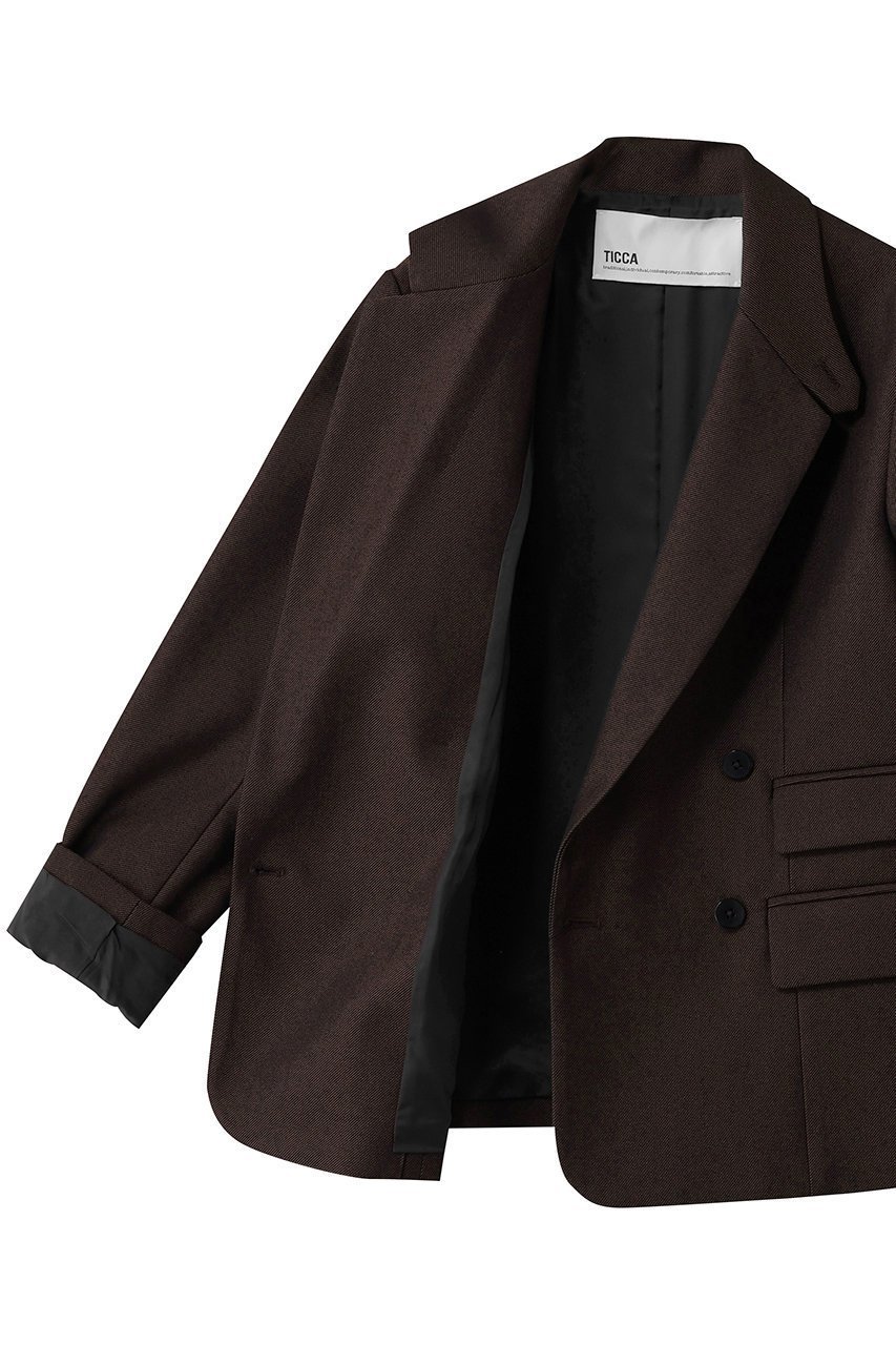 【ティッカ/TICCA】のウールダブルジャケット 人気、トレンドファッション・服の通販 founy(ファニー) ファッション Fashion レディースファッション Fashion for Women アウター Coat / Outerwear Collection レディースジャケット・軽アウター Jackets クール Cool, Chic ジャケット Jacket, Outerwear バランス Balance, Style Balance 人気 Popular, Best Seller 定番 Standard, Basic Item other-6|ID: prp329100004630074 ipo3291000000035965619