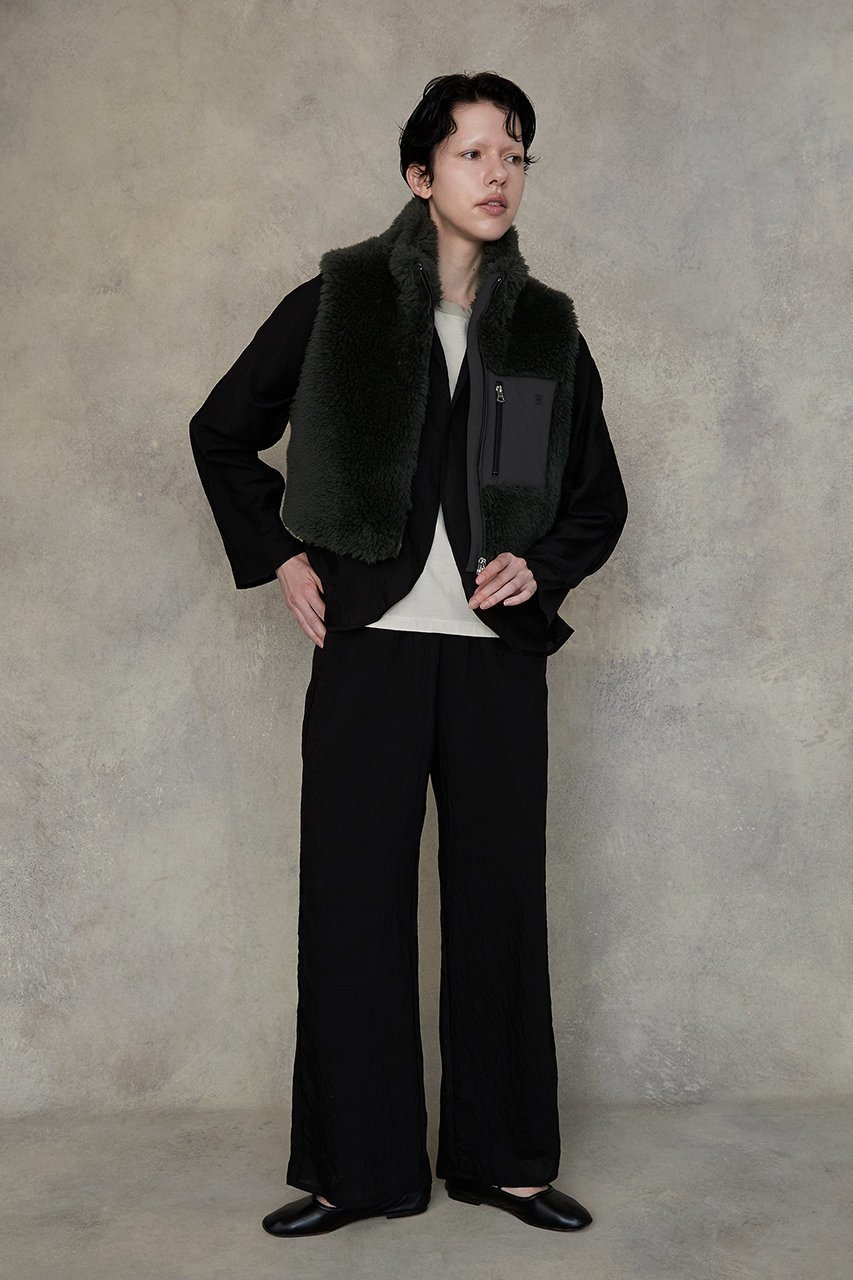 【ティッカ/TICCA】のウールファーベスト 人気、トレンドファッション・服の通販 founy(ファニー) 　ファッション　Fashion　レディースファッション　Fashion for Women　アウター　Coat / Outerwear Collection　レディースジャケット・軽アウター　Jackets　ジャケット　Jacket, Outerwear　ストレッチ　Stretch, Stretchy Fabric　バランス　Balance, Style Balance　ベスト　Vest, Waistcoat　エレガント 上品　Elegant　今季　This Season, Current Season　other-8|ID: prp329100004630077 ipo3291000000033330150