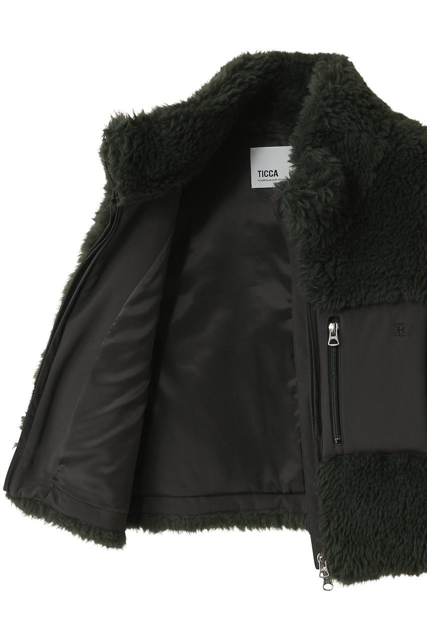 【ティッカ/TICCA】のウールファーベスト 人気、トレンドファッション・服の通販 founy(ファニー) 　ファッション　Fashion　レディースファッション　Fashion for Women　アウター　Coat / Outerwear Collection　レディースジャケット・軽アウター　Jackets　ジャケット　Jacket, Outerwear　ストレッチ　Stretch, Stretchy Fabric　バランス　Balance, Style Balance　ベスト　Vest, Waistcoat　エレガント 上品　Elegant　今季　This Season, Current Season　other-6|ID: prp329100004630077 ipo3291000000036226041