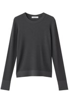 【エブール/ebure】のウールシアーRIBニット クルーネックプルオーバー グレー|ID: prp329100004630079 ipo3291000000036226047