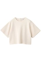 【セアン/SCEARN】のLUSTROUS YARN KNIT ハーフスリーブニット Ecru|ID:prp329100004630080