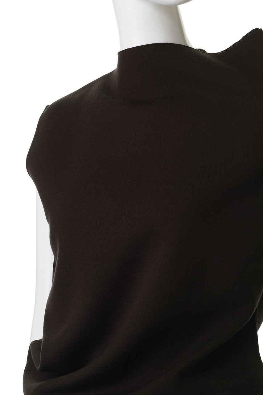 【セアン/SCEARN】のLUSTROUS YARN KNIT デザインニット 人気、トレンドファッション・服の通販 founy(ファニー) 　ファッション　Fashion　レディースファッション　Fashion for Women　トップス・カットソー　Cut & Sew Tops　ニット　Knit Tops & Sweaters　カジュアルプルオーバー・ニットトップス　Pullovers & Knit Tops / Casual Pullovers　2025年　2025　2025-2026秋冬・A/W　Autumn/Winter 2025–26 AW25–26　なめらか　Smooth, Silky Texture　アシンメトリー　Asymmetrical Style　シルク　Silk, 100% Silk　シンプル　Simple, Minimal　ドレープ　Drape, Draping Fabric　A/W・秋冬　Autumn/Winter　other-5|ID: prp329100004630081 ipo3291000000033298952