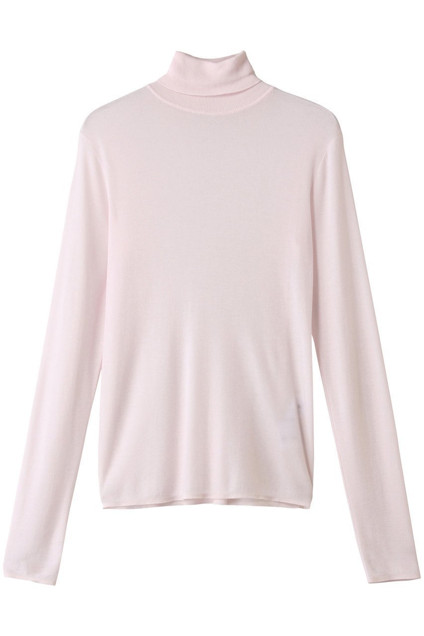【エイトン/ATON】のTENCEL SILK サーキュラー リブ タートルネック セーター インテリア・キッズ・メンズ・レディースファッション・服の通販 founy(ファニー) 　ファッション　Fashion　レディースファッション　Fashion for Women　トップス・カットソー　Cut & Sew Tops　ニット　Knit Tops & Sweaters　カジュアルプルオーバー・ニットトップス　Pullovers & Knit Tops / Casual Pullovers　タートルネック・ハイネックトップス　Turtlenecks & High-Neck Tops　2025年　2025　2025-2026秋冬・A/W　Autumn/Winter 2025–26 AW25–26　インナー　Innerwear　シルク　Silk, 100% Silk　セーター　Sweater, Knitwear　タートルネック　Turtleneck, High Neck　ボトム　Bottoms, Lower Wear　A/W・秋冬　Autumn/Winter　ピンク|ID: prp329100004630085 ipo3291000000033298976