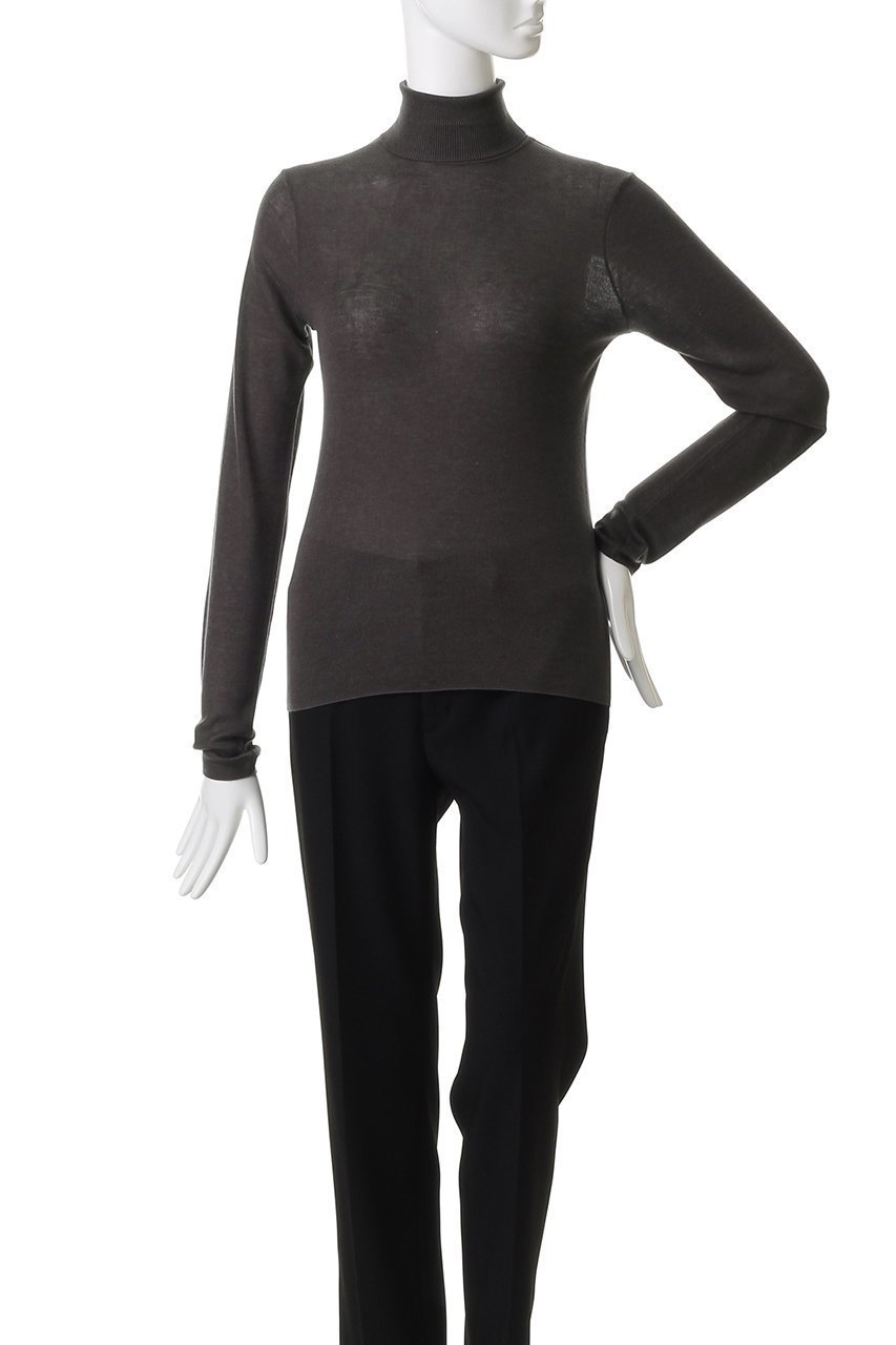 【エイトン/ATON】のTENCEL SILK サーキュラー リブ タートルネック セーター 人気、トレンドファッション・服の通販 founy(ファニー) 　ファッション　Fashion　レディースファッション　Fashion for Women　トップス・カットソー　Cut & Sew Tops　ニット　Knit Tops & Sweaters　カジュアルプルオーバー・ニットトップス　Pullovers & Knit Tops / Casual Pullovers　タートルネック・ハイネックトップス　Turtlenecks & High-Neck Tops　2025年　2025　2025-2026秋冬・A/W　Autumn/Winter 2025–26 AW25–26　インナー　Innerwear　シルク　Silk, 100% Silk　セーター　Sweater, Knitwear　タートルネック　Turtleneck, High Neck　ボトム　Bottoms, Lower Wear　A/W・秋冬　Autumn/Winter　other-2|ID: prp329100004630085 ipo3291000000033298978