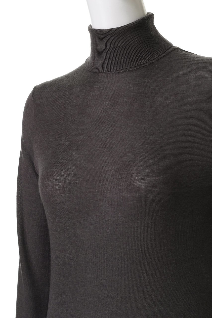 【エイトン/ATON】のTENCEL SILK サーキュラー リブ タートルネック セーター 人気、トレンドファッション・服の通販 founy(ファニー) 　ファッション　Fashion　レディースファッション　Fashion for Women　トップス・カットソー　Cut & Sew Tops　ニット　Knit Tops & Sweaters　カジュアルプルオーバー・ニットトップス　Pullovers & Knit Tops / Casual Pullovers　タートルネック・ハイネックトップス　Turtlenecks & High-Neck Tops　2025年　2025　2025-2026秋冬・A/W　Autumn/Winter 2025–26 AW25–26　インナー　Innerwear　シルク　Silk, 100% Silk　セーター　Sweater, Knitwear　タートルネック　Turtleneck, High Neck　ボトム　Bottoms, Lower Wear　A/W・秋冬　Autumn/Winter　other-5|ID: prp329100004630085 ipo3291000000033298981