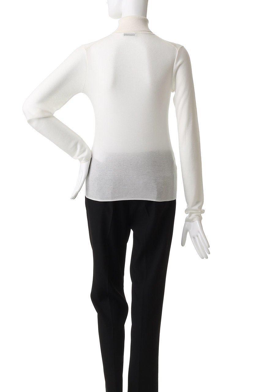 【エイトン/ATON】のTENCEL SILK サーキュラー リブ タートルネック セーター 人気、トレンドファッション・服の通販 founy(ファニー) 　ファッション　Fashion　レディースファッション　Fashion for Women　トップス・カットソー　Cut & Sew Tops　ニット　Knit Tops & Sweaters　カジュアルプルオーバー・ニットトップス　Pullovers & Knit Tops / Casual Pullovers　タートルネック・ハイネックトップス　Turtlenecks & High-Neck Tops　インナー　Innerwear　シルク　Silk, 100% Silk　セーター　Sweater, Knitwear　タートルネック　Turtleneck, High Neck　ボトム　Bottoms, Lower Wear　other-4|ID: prp329100004630085 ipo3291000000035543447