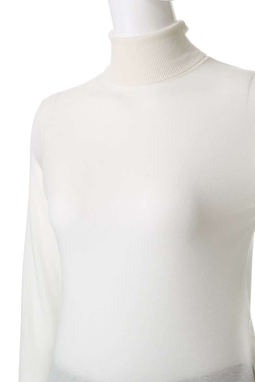 【エイトン/ATON】のTENCEL SILK サーキュラー リブ タートルネック セーター 人気、トレンドファッション・服の通販 founy(ファニー) 　ファッション　Fashion　レディースファッション　Fashion for Women　トップス・カットソー　Cut & Sew Tops　ニット　Knit Tops & Sweaters　カジュアルプルオーバー・ニットトップス　Pullovers & Knit Tops / Casual Pullovers　タートルネック・ハイネックトップス　Turtlenecks & High-Neck Tops　インナー　Innerwear　シルク　Silk, 100% Silk　セーター　Sweater, Knitwear　タートルネック　Turtleneck, High Neck　ボトム　Bottoms, Lower Wear　other-5|ID: prp329100004630085 ipo3291000000035543448