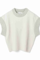 【ベイジ,/BEIGE,】のLAURA(ロラ)/ドライタッチ異素材リブニット L.Sage|ID:prp329100004630086