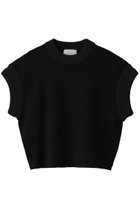 【ベイジ,/BEIGE,】のLAURA(ロラ)/ドライタッチ異素材リブニット Black|ID: prp329100004630086 ipo3291000000036763380