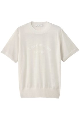 【ベイジ,/BEIGE,】 CADDO(キャドー)/シアーウールメッセージロゴTニット人気、トレンドファッション・服の通販 founy(ファニー) ファッション Fashion レディースファッション Fashion for Women トップス・カットソー Cut & Sew Tops ニット Knit Tops & Sweaters カジュアルプルオーバー・ニットトップス Pullovers & Knit Tops / Casual Pullovers 2025年 2025 2025-2026秋冬・A/W Autumn/Winter 2025–26 AW25–26 シアー Sheer, See-Through フロント Front, Front Design A/W・秋冬 Autumn/Winter |ID:prp329100004630087