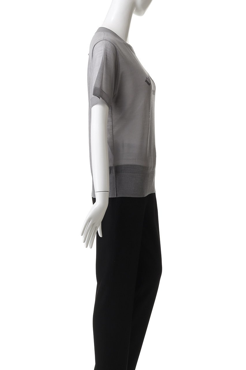 【ベイジ,/BEIGE,】のCADDO(キャドー)/シアーウールメッセージロゴTニット 人気、トレンドファッション・服の通販 founy(ファニー) 　ファッション　Fashion　レディースファッション　Fashion for Women　トップス・カットソー　Cut & Sew Tops　ニット　Knit Tops & Sweaters　カジュアルプルオーバー・ニットトップス　Pullovers & Knit Tops / Casual Pullovers　シアー　Sheer, See-Through　フロント　Front, Front Design　other-3|ID: prp329100004630087 ipo3291000000035688020